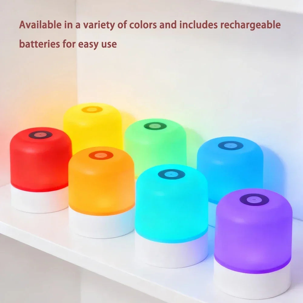 RGB Touchscreen Dimmable LED Desk Lamp