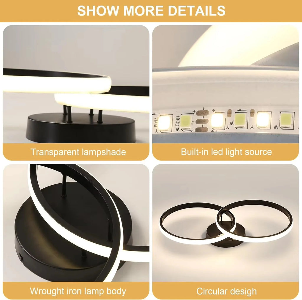 Modern LED Ceiling Light Chandelier for Aisle Hallway Bedroom Living Dining Room - Indoor Home Decor Lighting Fixture Luster