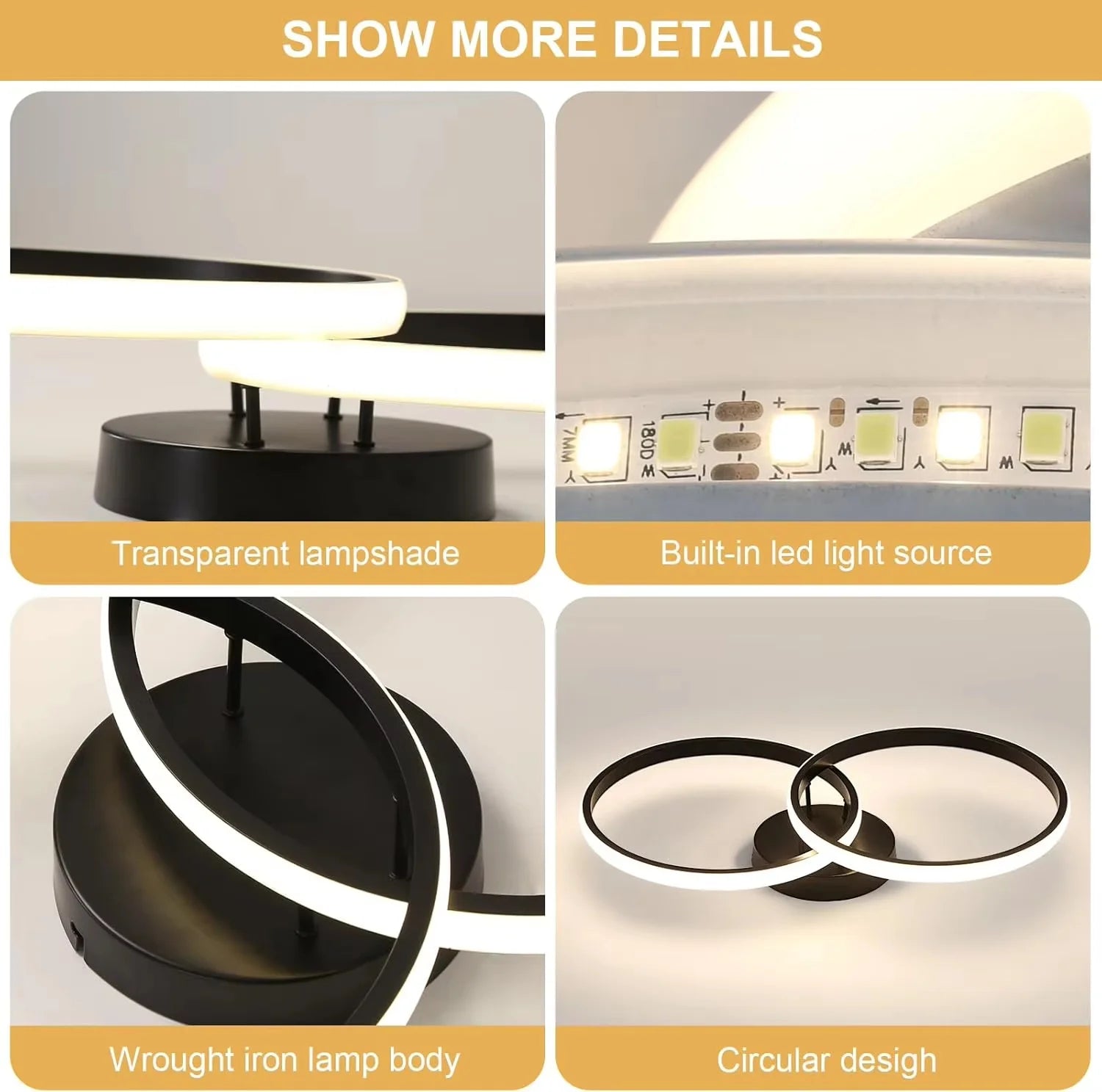 Modern LED Ceiling Light Chandelier for Aisle Hallway Bedroom Living Dining Room - Indoor Home Decor Lighting Fixture Luster