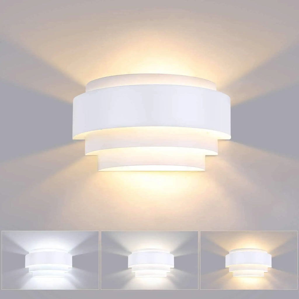 Nordic Style Indoor Lighting E27 LED Wall Lights Modern Up Down Bedside Lamp Fixture Sconce Indoor Corridor Living Room Bedroom