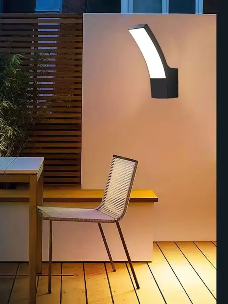 LED Indoor Wall Lamp Modern Simple Style for Bedroom Living Room Hallway Staircase Courtyard Entrance Balcony Garden Lighting