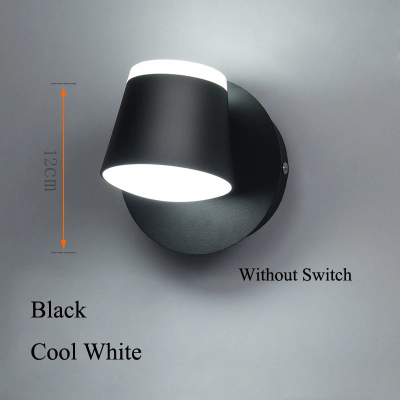 8W Rotatable LED Wall & Ceiling Light