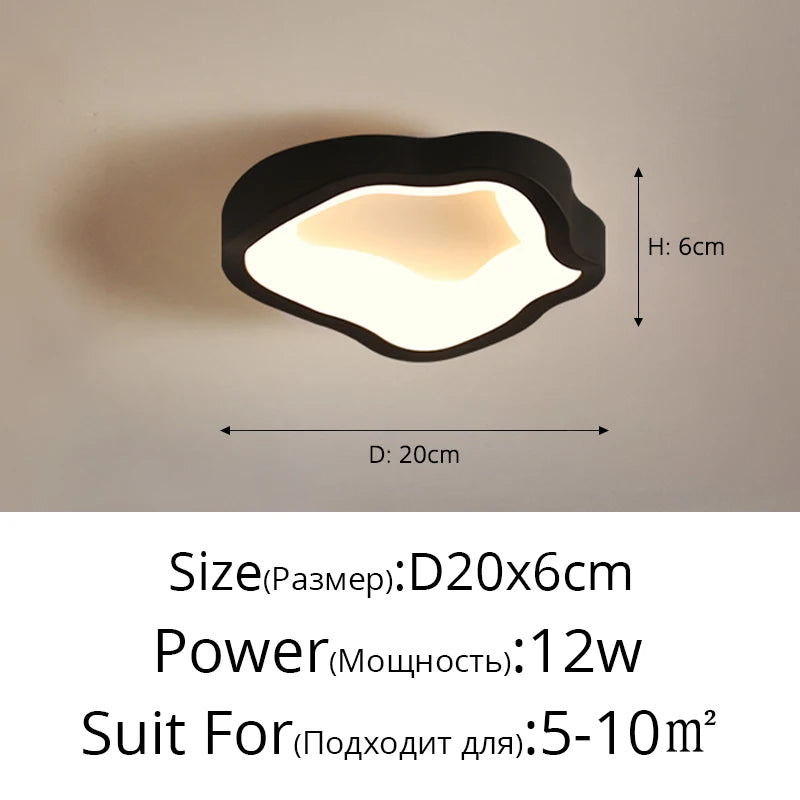 LED Cloakroom Minimalist Ceiling Light Indoor Lighting For Corridor Hallway Cloakroom Entrance Balcony Decorate Luster Lights