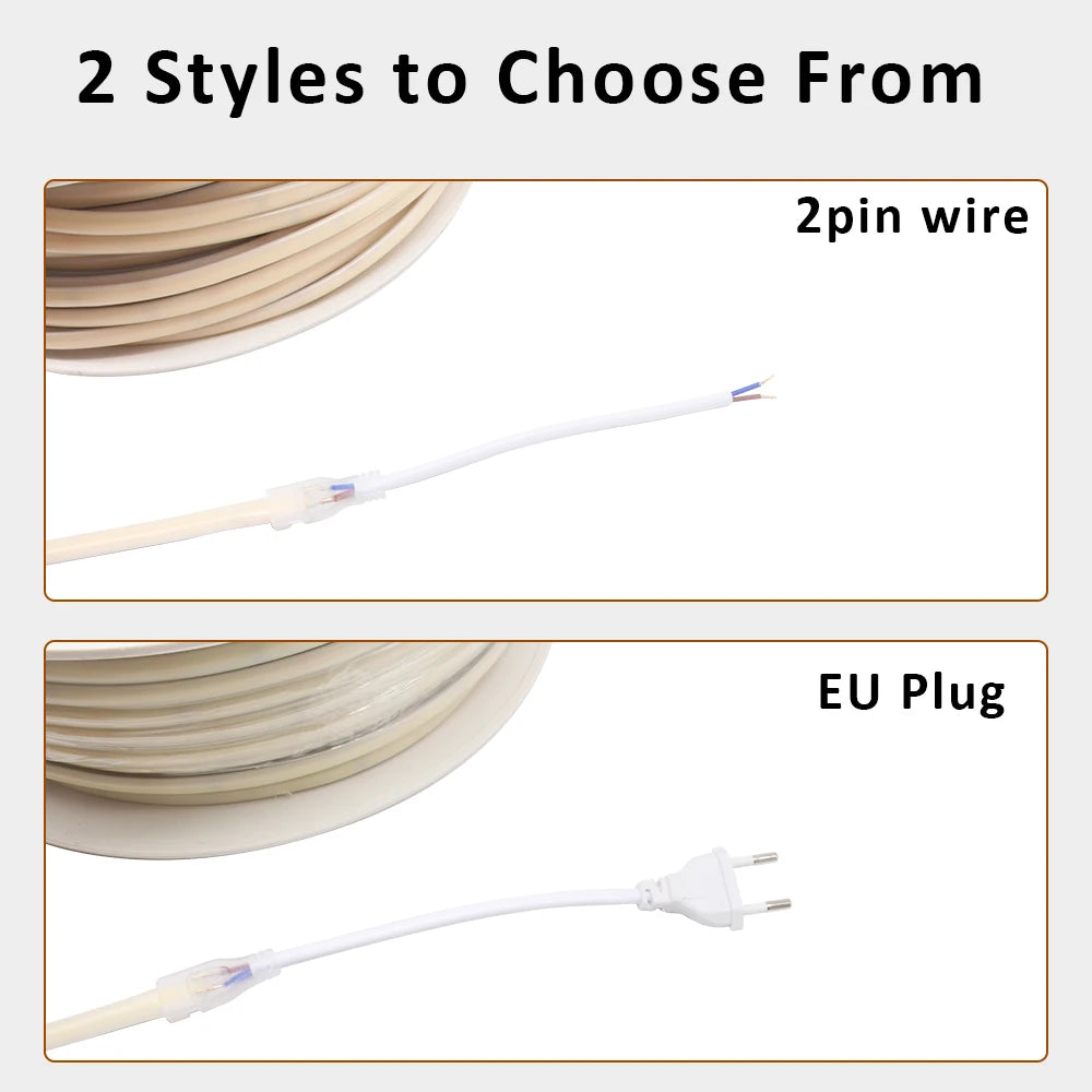 LED Strips 220V Waterproof COB LED Strip Light 240Leds/M 3000K 4000K 6000K Home Decor Flexible Ribbon Linear Lighting