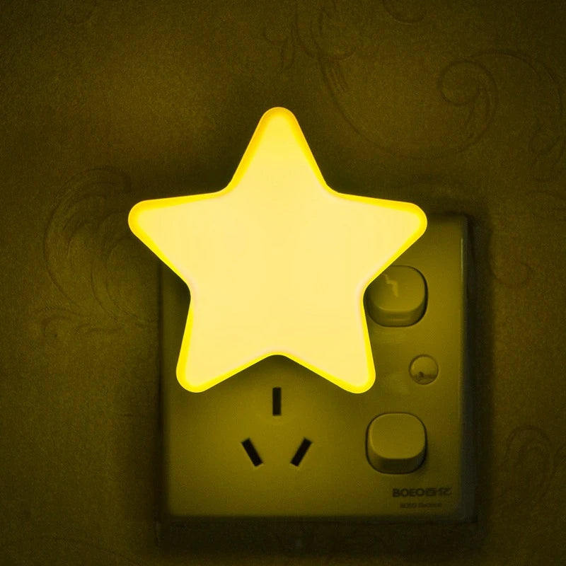 LED Star Night Light — EU/US Plug