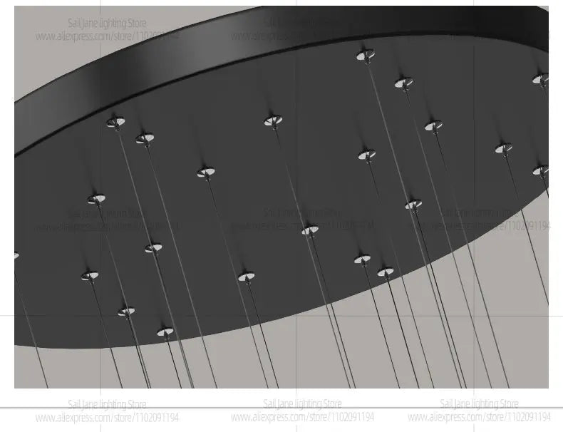 Modern Indoor Lighting Staircase Ceiling Living Room Pendant Long LED Pendent Lamp Bedroom Pendant Light Villa Chandelier