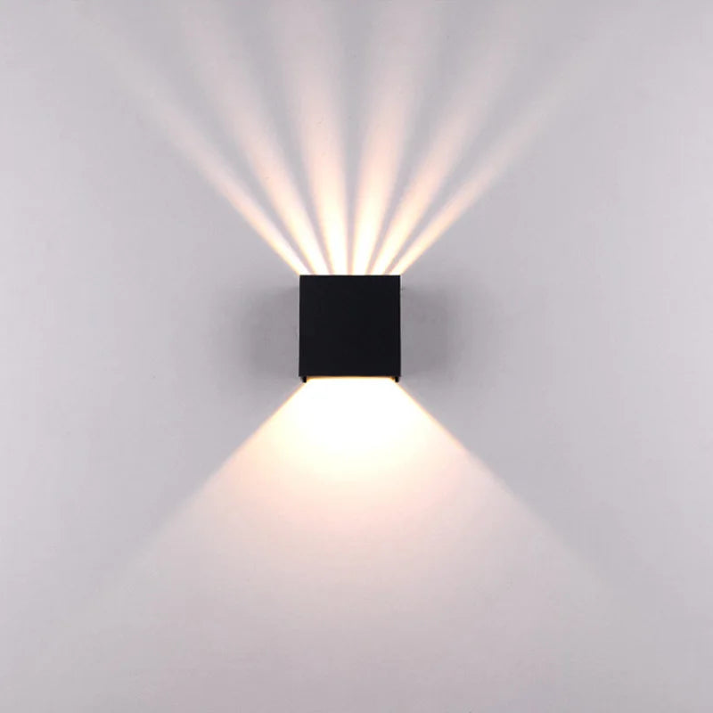 Outdoor Simple LED Wall Lamp Porch Garden Corridor Modern Indoor Wall Sconce Courtyard Landscape Lighting Waterproof IP65