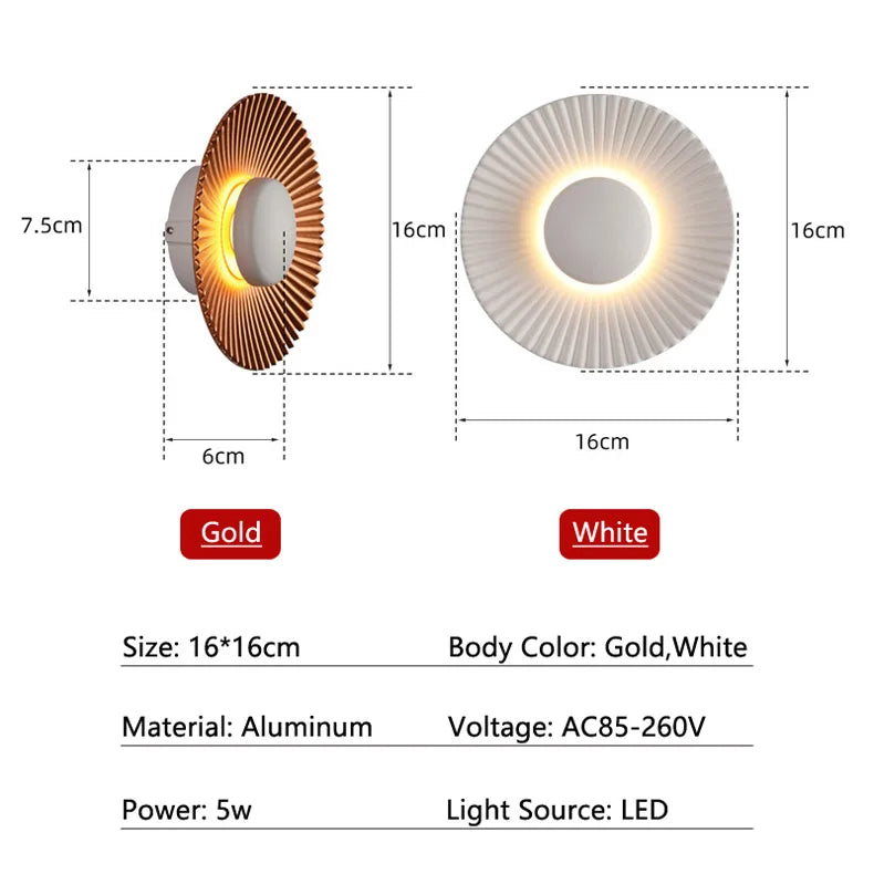 Modern Indoor LED Wall Lamp Living Room Bedroom Bedside Lamps Creative TV Background Wall Light Loft Stair Home Lighting Fixture