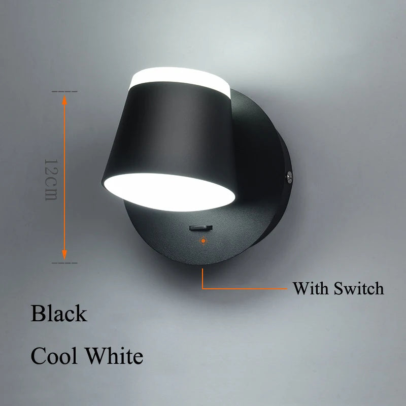 8W Rotatable LED Wall & Ceiling Light