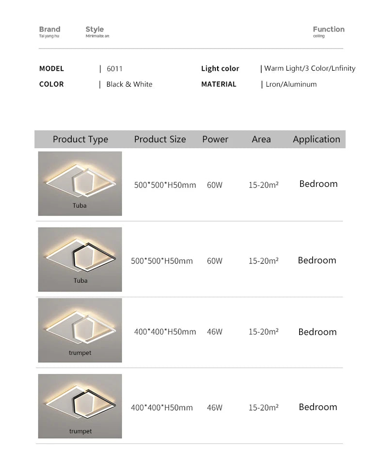 Modern LED Chandelier Indoor Lights For Bedroom Study Living Room Lighting Lamps Luminaria Lustres HOME Decoration