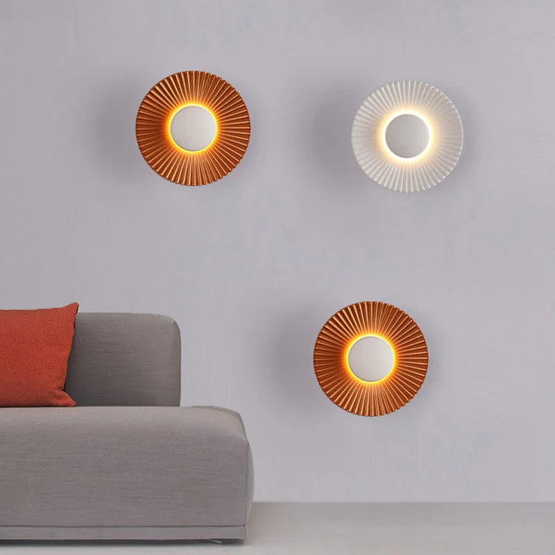 Modern Indoor LED Wall Lamp Living Room Bedroom Bedside Lamps Creative TV Background Wall Light Loft Stair Home Lighting Fixture