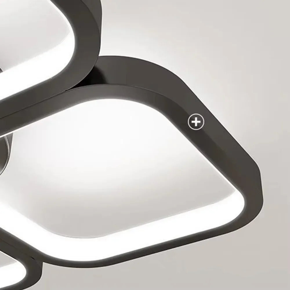 Indoor LED Lighting Fixtures Lack Led Aisle Ceiling Light Modern Lamps Square Shape Surface Living Room Household Deco Hallway