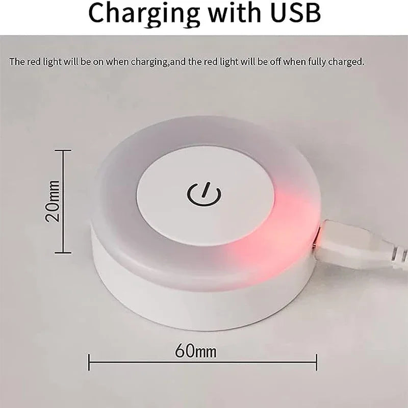 Portable USB Rechargeable LED Night Light
