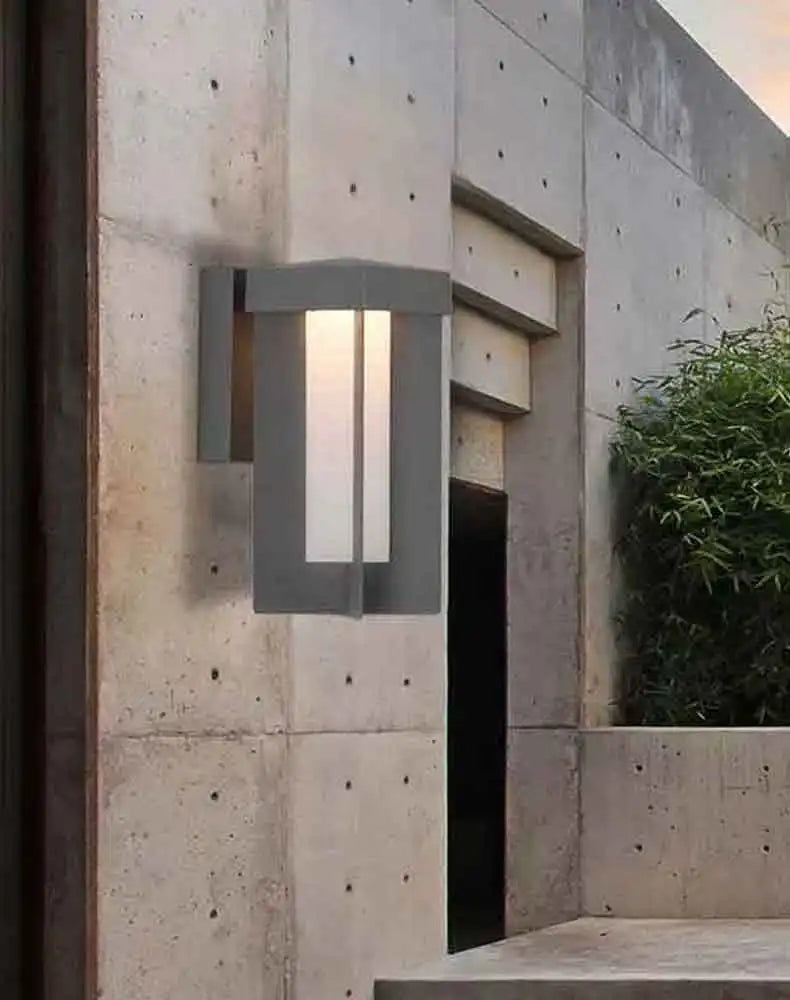 Modern Outdoor LED Lights Waterproof for Terrace Balcony Doorway Hallway Stairs Courtyard Minimalist Wall Lighting