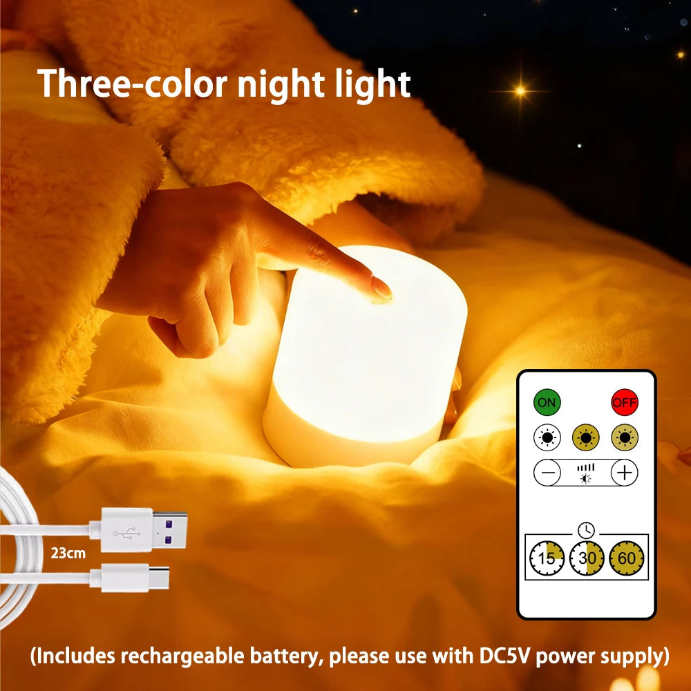 RGB Touchscreen Dimmable LED Desk Lamp