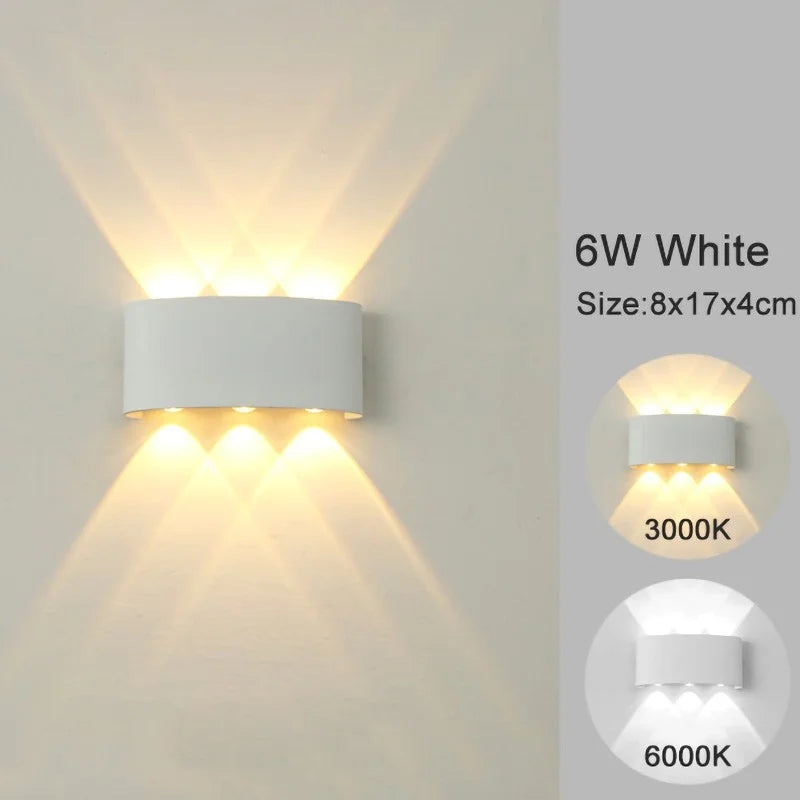 Up-Down LED Wall Sconce — Indoor & Outdoor
