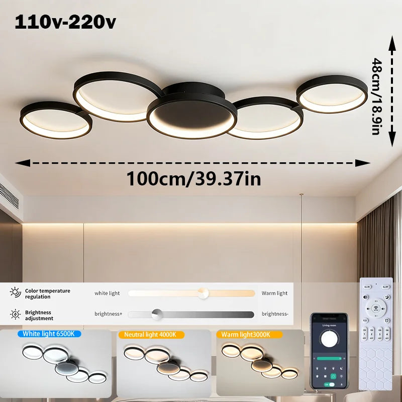 Smart Bluetooth Dimmable LED Ceiling Light