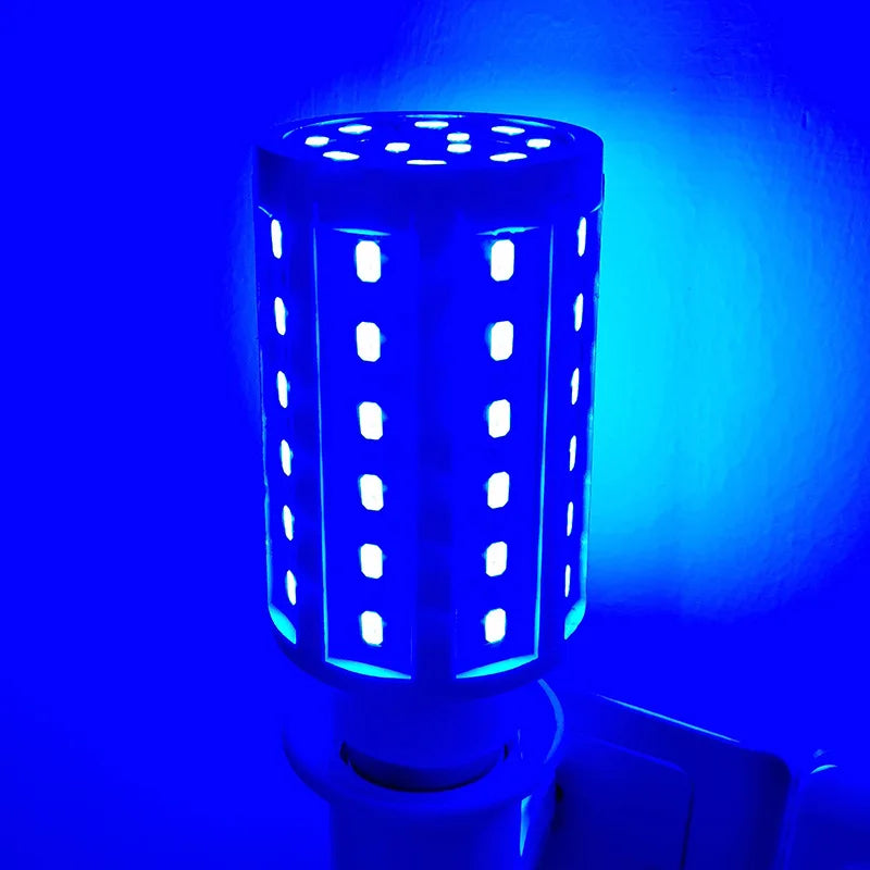 Indoor Lighting Home Lamp 5W/10W/15W/20W AC85-265V Spot Lamp E27 Red/Blue/Green/Yellow Led Corn Bulb Lampada Decorative Light