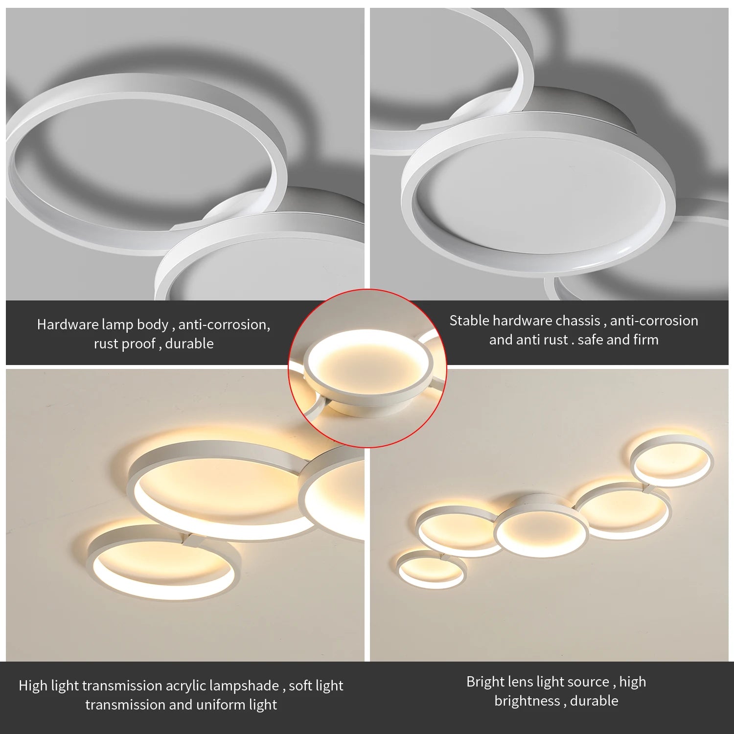 Smart Bluetooth Dimmable LED Ceiling Light