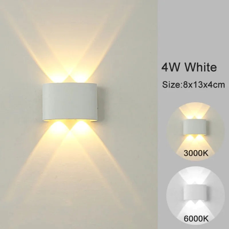 Up-Down LED Wall Sconce — Indoor & Outdoor