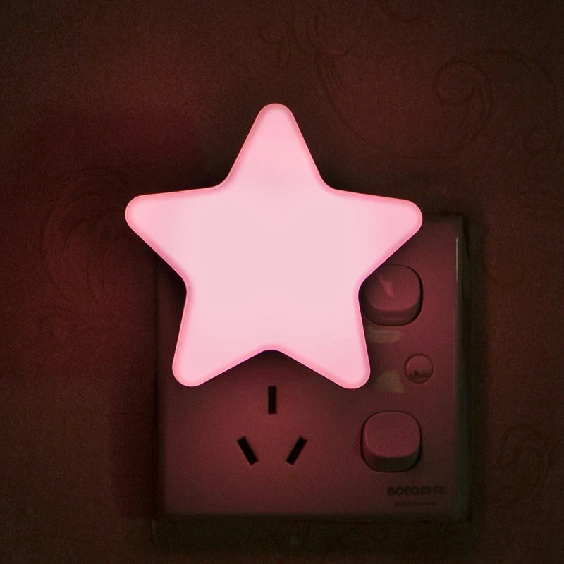 LED Star Night Light — EU/US Plug