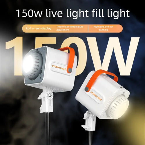 150W Tri-Color LED Photography & Streaming Light