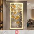 Ginkgo Mural LED Hanging Pendant Lamp