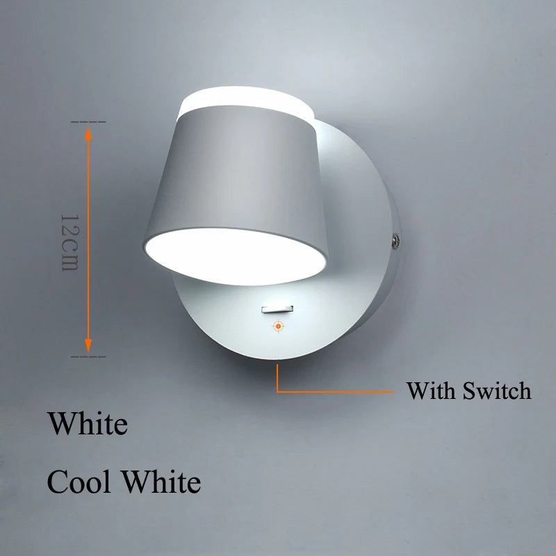 8W Rotatable LED Wall & Ceiling Light