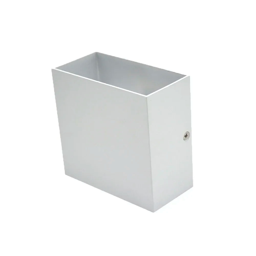 Indoor LED Wall Lamp Aluminium Cube Style Wall Light For Bedroom Living Room Hallway Stair Home Decor Corridor Aside Lighting