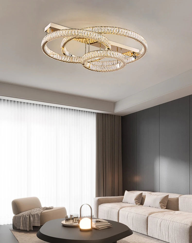 Nordic home decoration salon bedroom decor smart led lamp lights for room dimmable Ceiling light lamparas indoor lighting