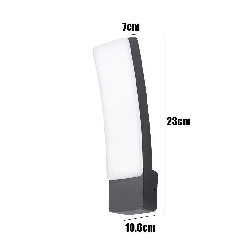 LED Indoor Wall Lamp Modern Simple Style for Bedroom Living Room Hallway Staircase Courtyard Entrance Balcony Garden Lighting