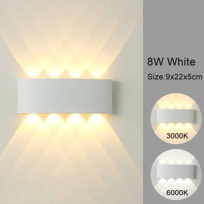 Up-Down LED Wall Sconce — Indoor & Outdoor