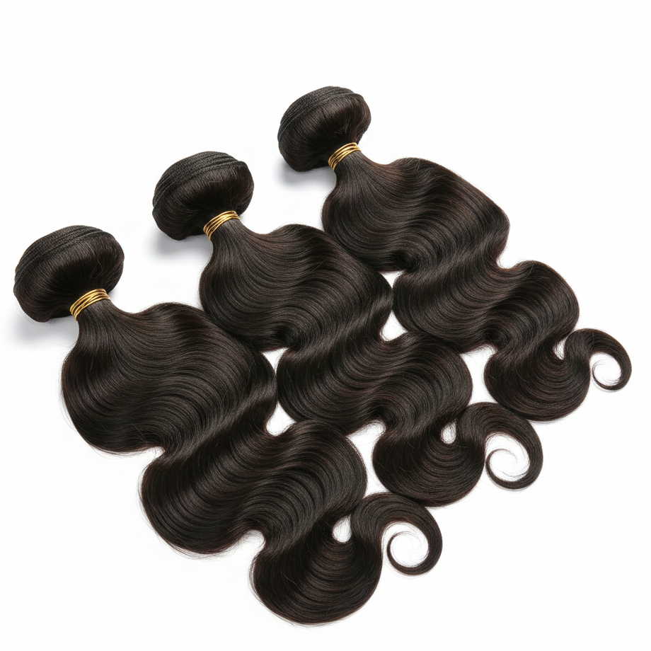 Body Wave Hair Bundles (3pc, 100% Virgin)